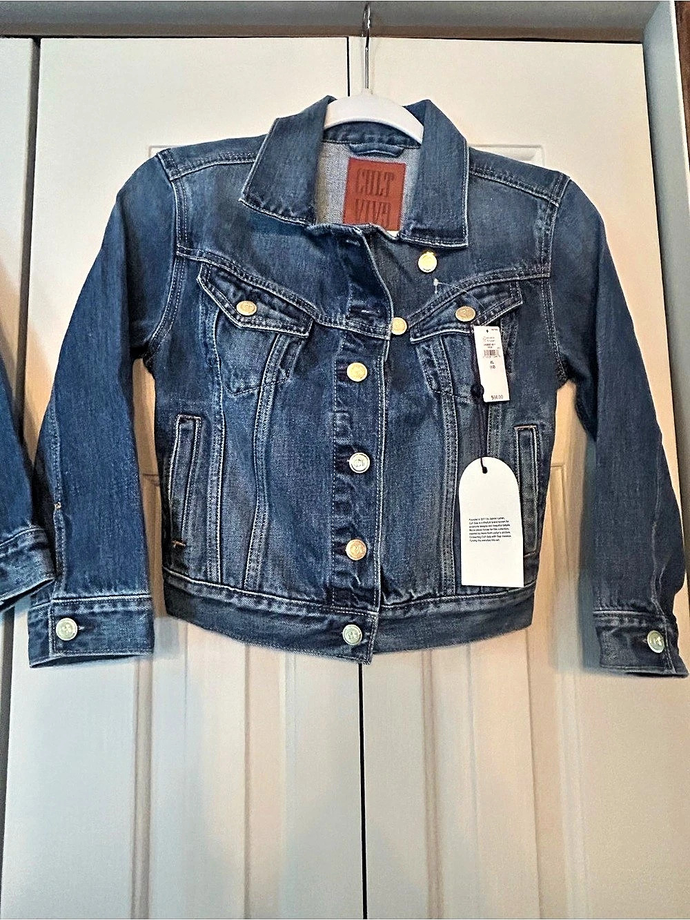 Gap Kids Gala Denim Jacket Girls XL (12) NWT